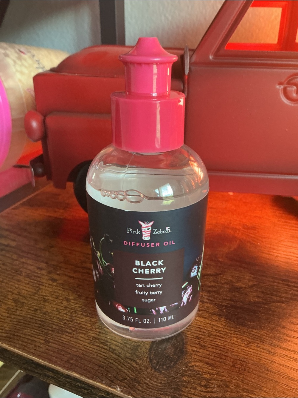 Black Cherry Pink Zebra Diffuser Oil